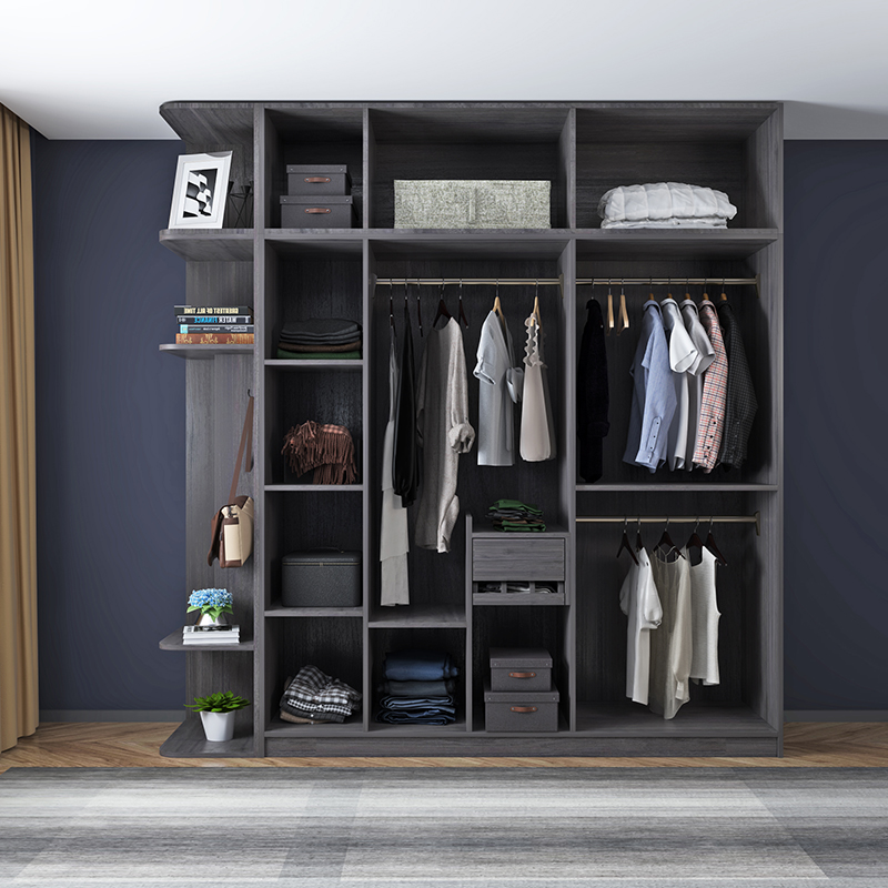 latest Bedroom wall wardrobe closet design shop for sale Featured Image