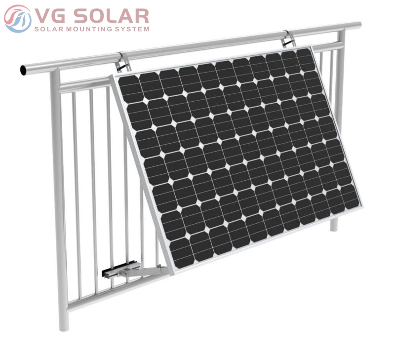 سیستم نصب خورشیدی بالکن گزینه یک