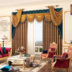 Unique Design Hot Sale Room Curtain Window curtains for the living room luxury ready made curtain