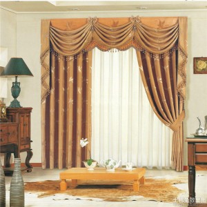 Unique Design Hot Sale Room Curtain Window curtains for the living room luxury ready made curtain