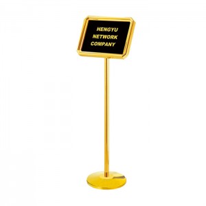 Wholesale hotel information display board & guiding sign stand