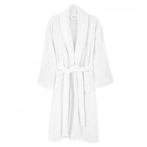 Custom 100% Cotton Terry Waffle Bath Robe Soft Hotel Women Bathrobe