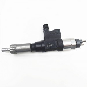 Dieselinjektor Drivstoffinjektor 095000-0660 8982843930 Denso Injektor kompatibel med Isuzu 4HK1 6HK1 for Hitachi ZX200-3 ZX240-3 hydraulisk gravemaskin