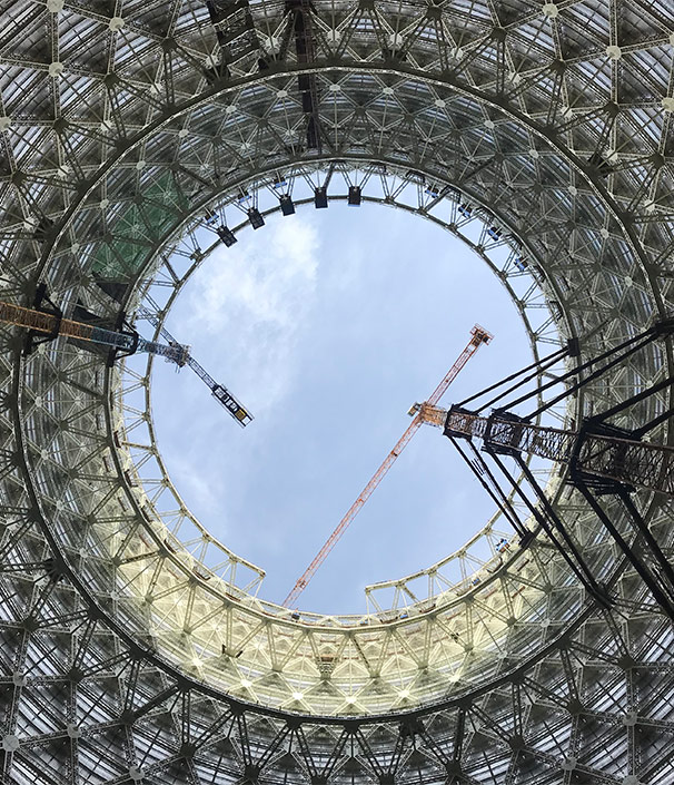 <h2>परियोजना Mengneng Xilin पावर प्लान्ट को लागि कूलिंग टावर स्टील संरचना</h2>