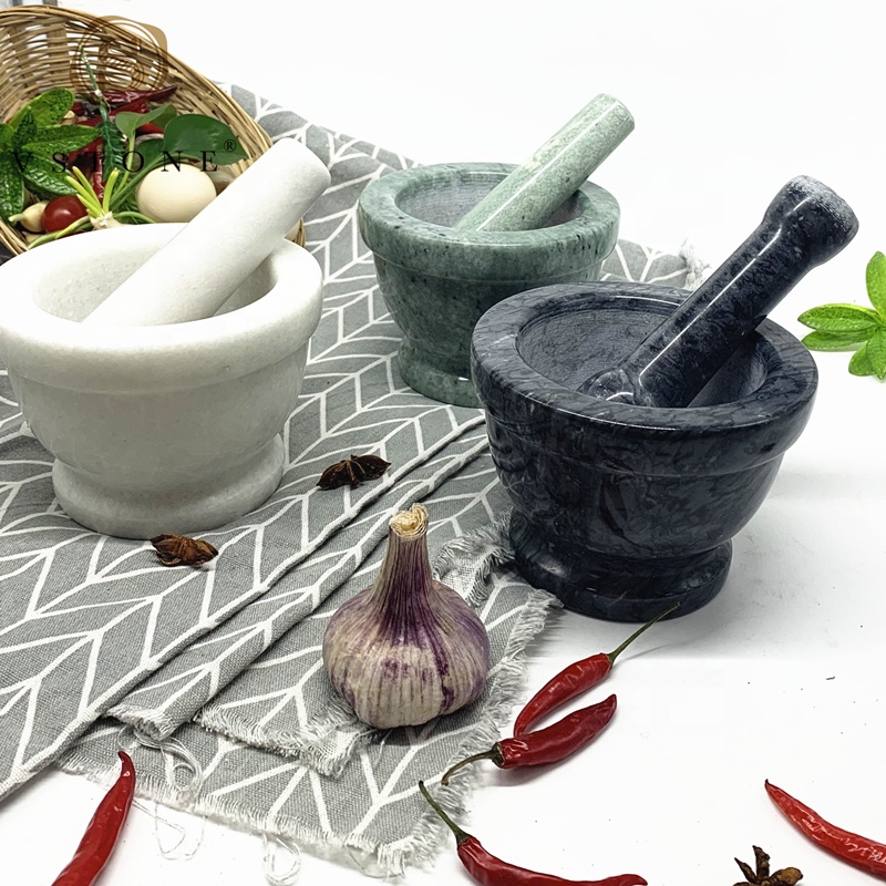 Customized Marble Stone Mortar&Pestle Supplier From China Manufacturer Price
