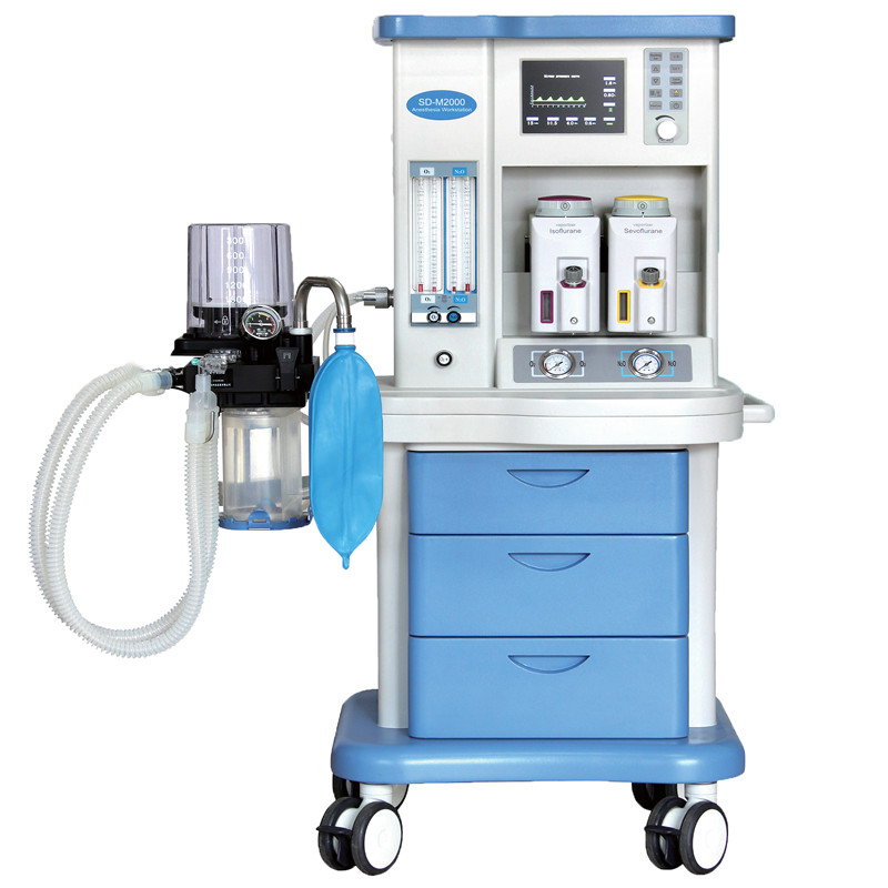 ہسپتال کے لیے اعلیٰ معیار کی ایل ای ڈی ڈسپلے میکینا ڈی اینسٹیزیا میڈیکل اینستھیزیا کا سامان پورٹیبل اینستھیزیا مشین