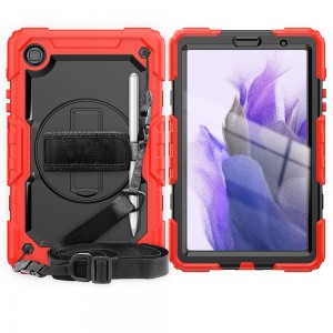 Anti-Fall Officium Shockproof Rugged Case for Samsung galaxia tab A7 lite 8.7 SM T220 T225 2021