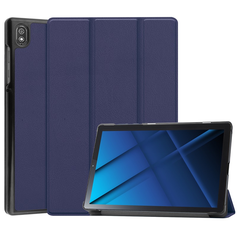 Custodia Smart Tablet per Lenovo tab 6 10.3 inch 2021 Copertura in pelle pieghevole di design magneticu