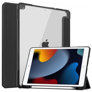 iPad 10.2 2021 2020 2019 အတွက် iPad 10.2 2021 2019 အတွက် TPU Clear Shell အတွက် Transparent Shockproof Case