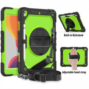 360 rotating Heavy Duty Shockproof Rugged Case for ipad for Samsung for Lenovo tablet