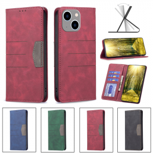 Copertura di u telefuninu per iPhone 14/Pro/Max Card Holder Case Cell Phone