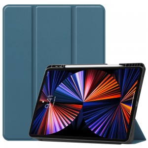 iPad Pro 12.9 2021-д зориулсан 5-р үеийн хайрцаг Funda, iPad Pro12.9 2020 2018-д зориулсан харандаа эзэмшигчийн бүрээстэй.