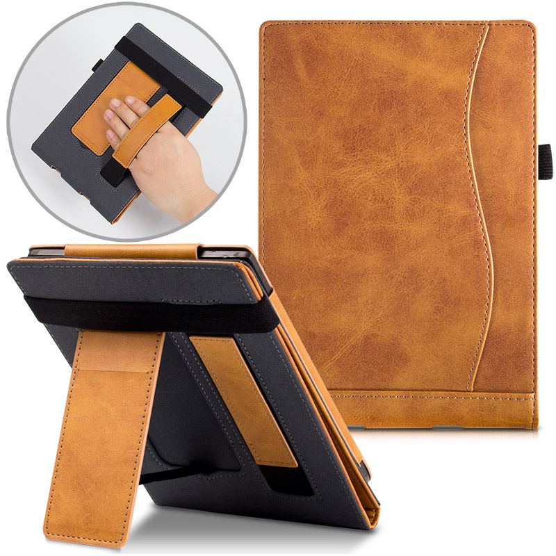 Luxury Stand leather case for Pocketbook 617 ereader for pocketbook basic lux 3 factory wholesales
