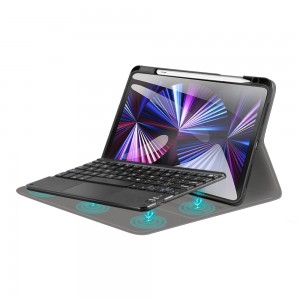 Detracta keyboard Casus pro iPad Pro 11 air 5 10.9 inch cover elit