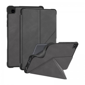 Étui pour tablette pour Samsung galaxy tab A7 lite 8.7 2021 support cuir couverture pliante multiple
