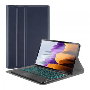 Taba ea Keyboard ea Magic Touchpad bakeng sa tabo ea Samsung galaxy S8 11 ″ 2022