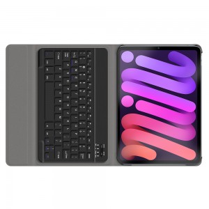 Keyboard-ka Go'an ee iPad Mini 6 2021 8.4 inch cover jumlo