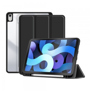 Shockproof Case with Clear Transparent Back For iPad Air 4 10.9 inch 2020 Release