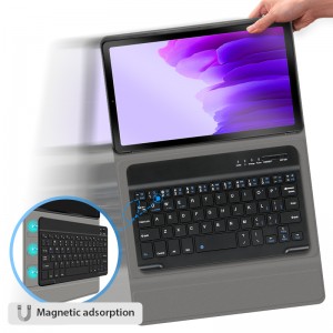 Samsung galaxy tab A7 lite 8,7 dyuymli 2021 bluetooth klaviaturasi uchun klaviatura korpusi Funda