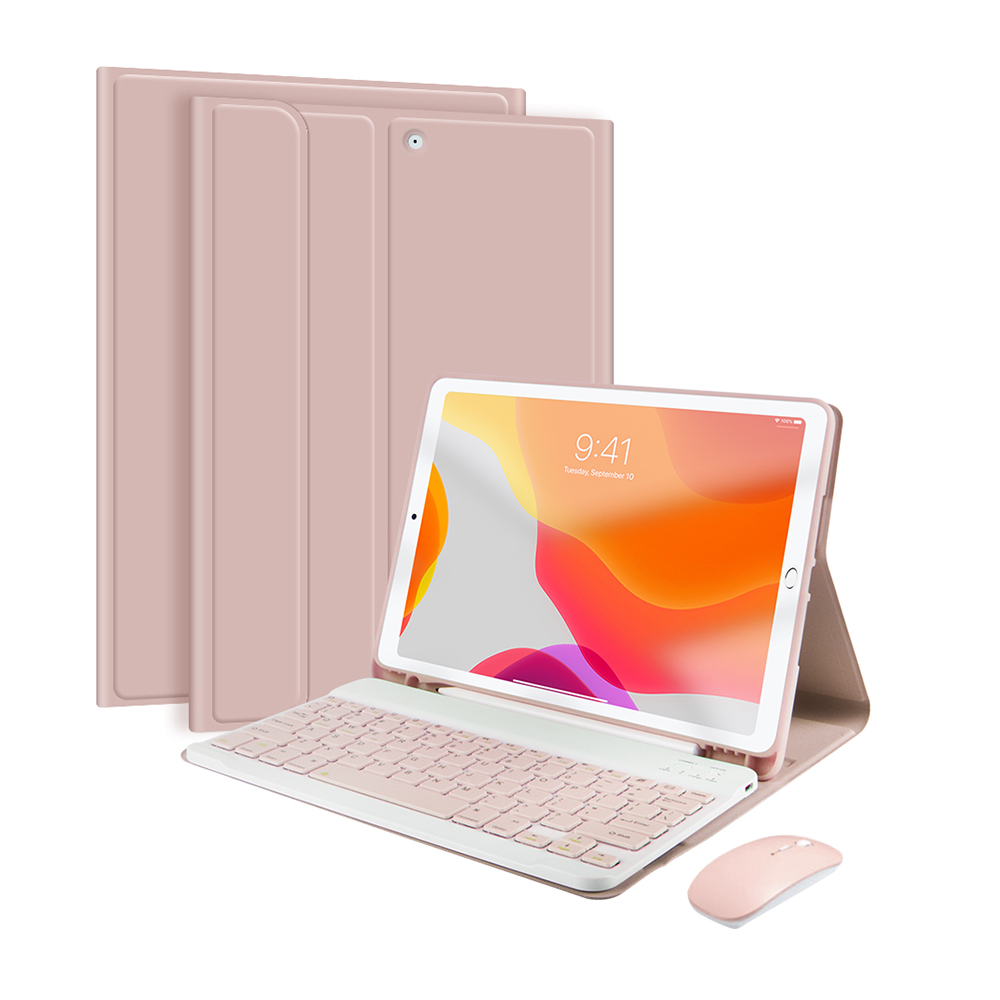 حافظة لوحة مفاتيح ملونة لجهاز iPad 10.2 لتاجر جملة لماوس iPad Air 5