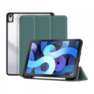 Nyeoe ea Shockproof e Hlakileng Ka Morao o Hlakileng Bakeng sa iPad Air 4 10.9 inch 2020 e lokollotsoe