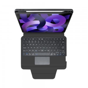 Khawv koob Keyboard Case Rau iPad cua 5 4th Gen 10.9 Pro 11 tsim khoom