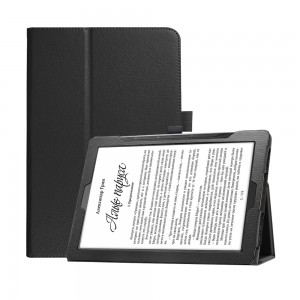 Funda con soporte para Pocketbook Inkpad lite 9,7 pulgadas 2021 funda de cuero magnético delgado