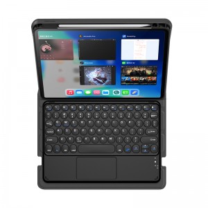 Oddělené magnetické průhledné pouzdro pro ipad 10,2 air 5 10,9palcový iPad Pro 11 2020 2021 kryt s klávesnicí továrního dodavatele
