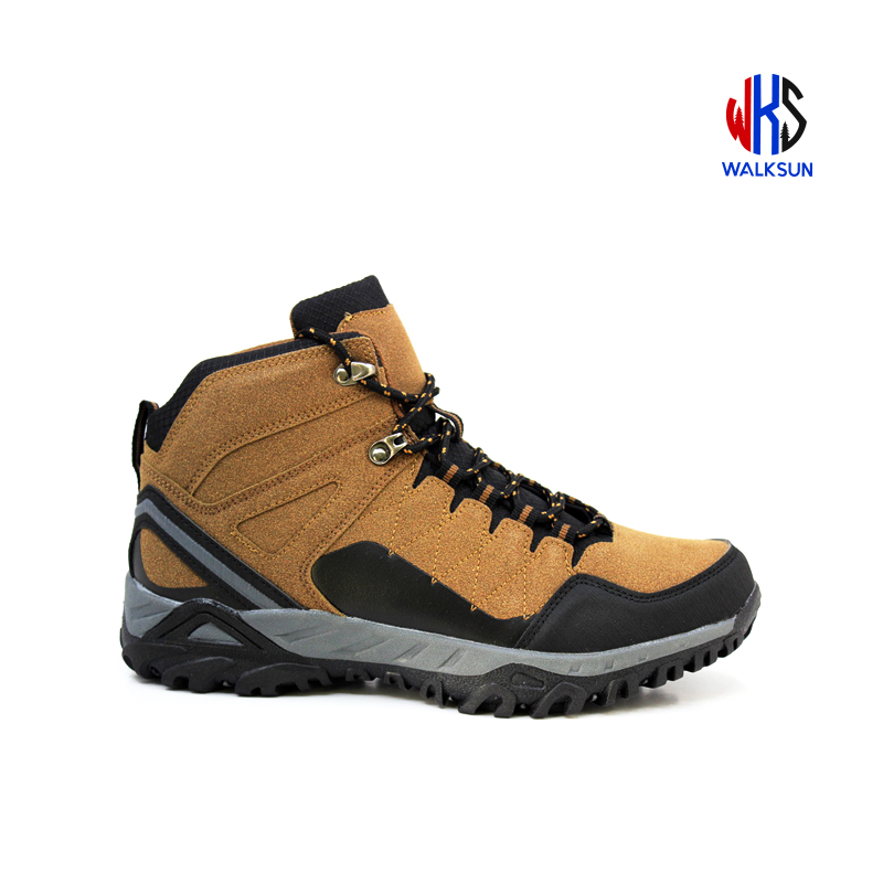 Mens Fashion hiking boots，Outdoor Mid-Top boots for men