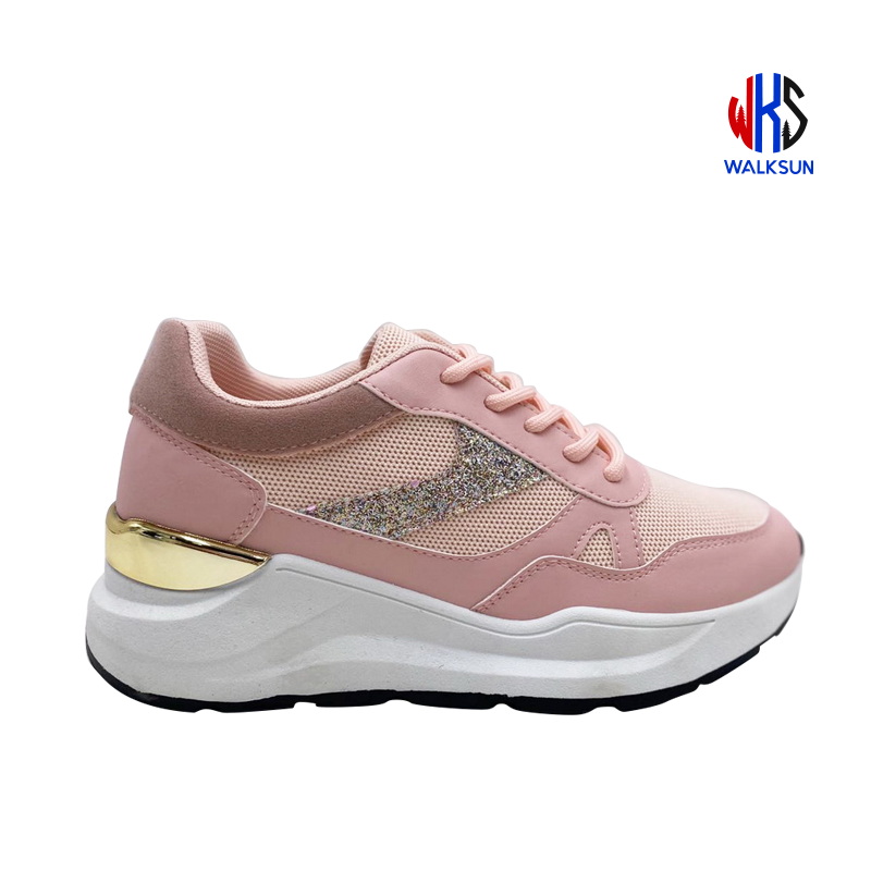 Women's Lace-up, breathable, Casual Shoes, Injection Shoes, Sneaker