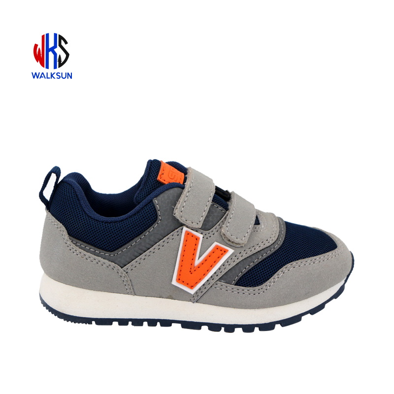 Kids Boys Sneakers Velcro,Breathable,Injection