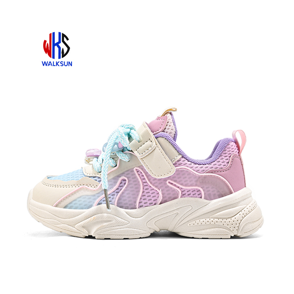 Մանկական սպորտային կոշիկներ գեղեցիկ շնչող սպորտային կոշիկներ Kids Walking Casual Shoes Featured Image