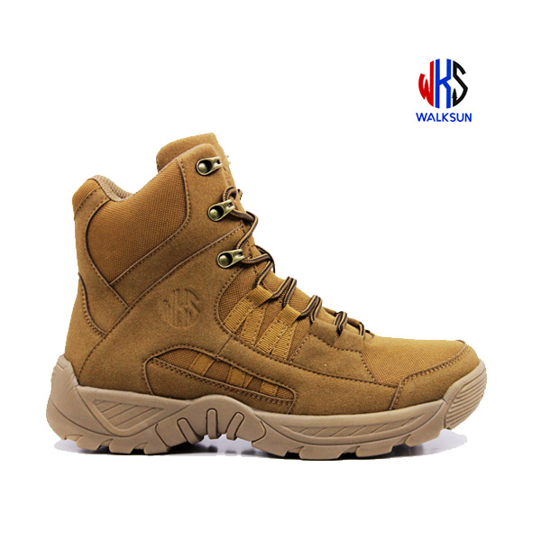 Boots Hiking Man Boots Tactical Sand Cross-border Wearproof Wear Resistant with zipper side