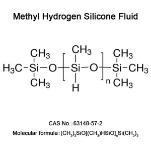 Cairan Silikon Metil Hidrogen, utawa Polymethylhydrosiloxane (PMHS), CAS No. 63148-57-2
