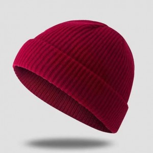 stripe knitted hat