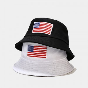 Bucket Hat Flag Embroidered Custom Logo
