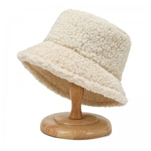 Furry bucket hat kids furry bucket hats blue white unisex winter fuzzy terry furry bucket hat