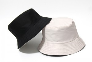 Double-faced cotton bucket hat, fisherman hat