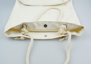 Cheap Customized Logo tote shopping bag Cotton canvas bag