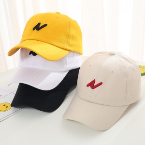 6 panels embroidery letter N baseball cap embroidery men’s sports cap hat with custom logo Truck hat