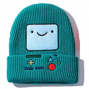 felt embroidery crochet knit cap beanie cute knitted hat boy Winter Hats
