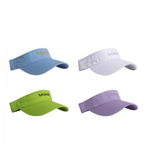 china supplier good quality adult sports tennis sun visor caps
