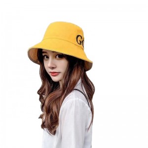 china supplier Cheap Reversible Bucket Hats Custom Men Cotton Bucket Hats with Embroidery logo