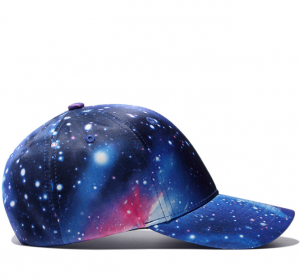 Starry sky hiphop cap