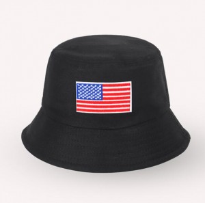 New American Flag Fisherman Hat Men’s Summer Student Casual Basin Hat Outdoor Sunscreen Sun Hat