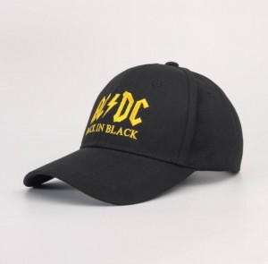 Men’s and women’s letter embroidery ACDC cap spring and autumn casual baseball cap