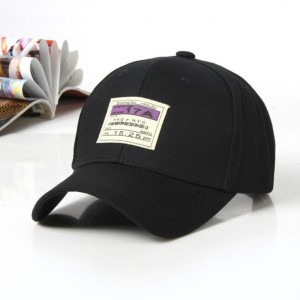 wholesale men′s hip-hop hip-hop solid color patch baseball cap