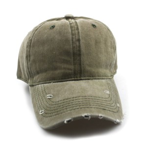 Custom Blank Plain Cheap Dad Washed Worn-out Unstructured Distressed Washed Baseball Cap