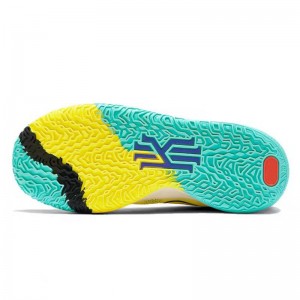 Kyrie 7 ’1 World 1 People’ Yellow Basketball Shoes Wide Feet