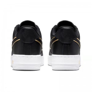 Air Force 1’07 LV8 Metallic Swoosh Pack Black Casual Shoes For Work